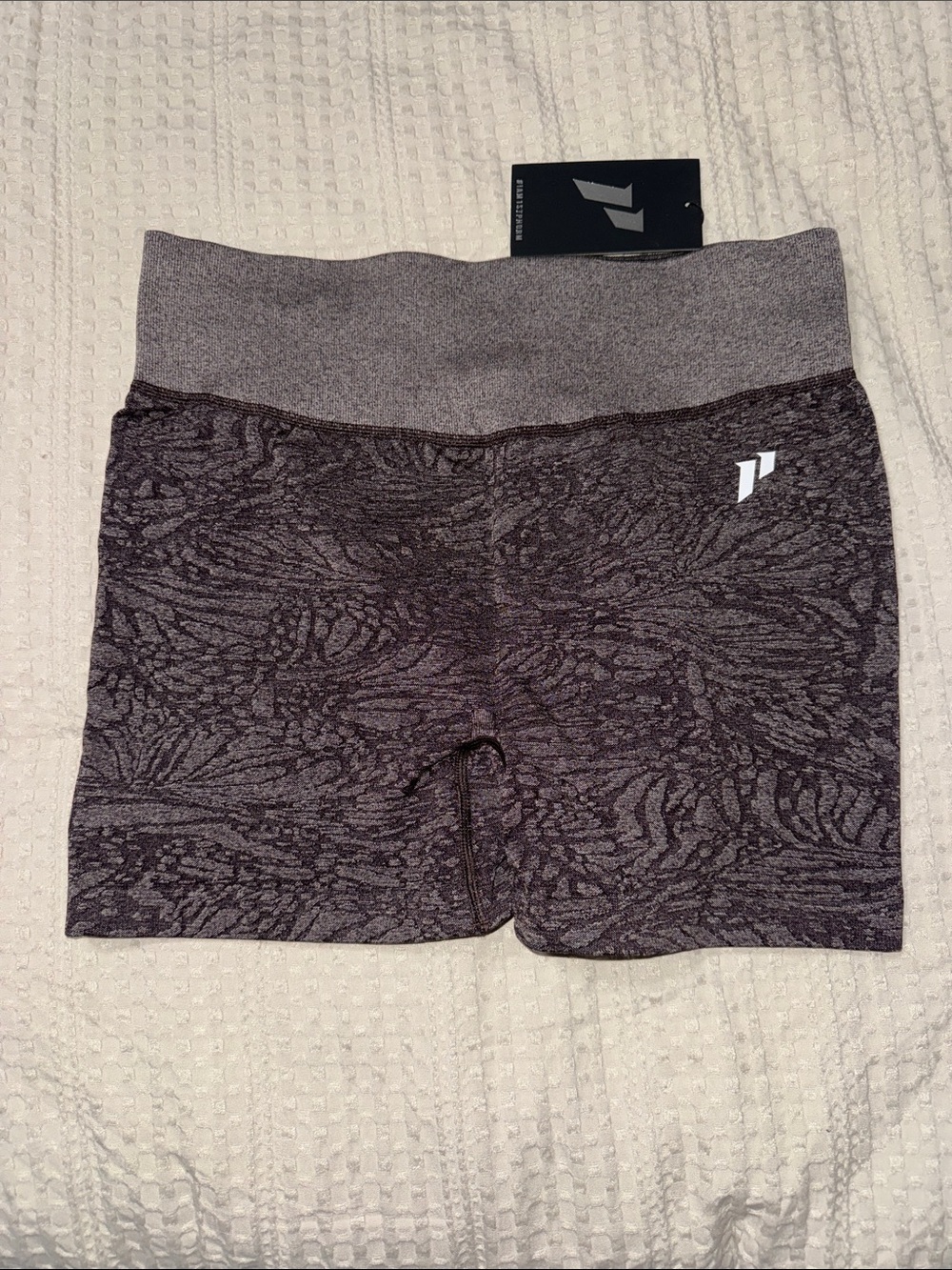 High-Waist Patterned Women’s Bike Shorts
